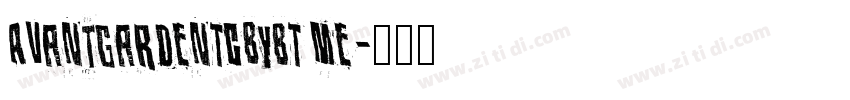 AvantgardenTCbyBT me字体转换